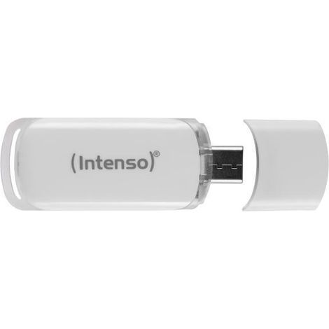 Intenso Flash Line 128GB USB Tipo C 3.2 Gen 1 Blanco (1/4)