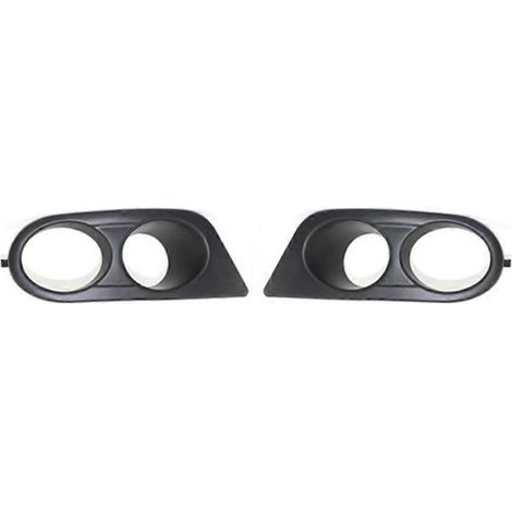 Nebelscheinwerferschutz in Mattschwarz für BMW, Teilenummer 51112695255, für den unteren Kühlergrill. (1/5)
