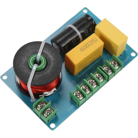 Répartiteur de fréquence 3 voies 200 W pour haut-parleurs, circuit imprimé de filtre et séparateur audio pour montage home cinéma DIY. (1/5)