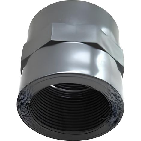 Manchon taraudé Pvc pression fileté 1''1/2 des 2 côtés