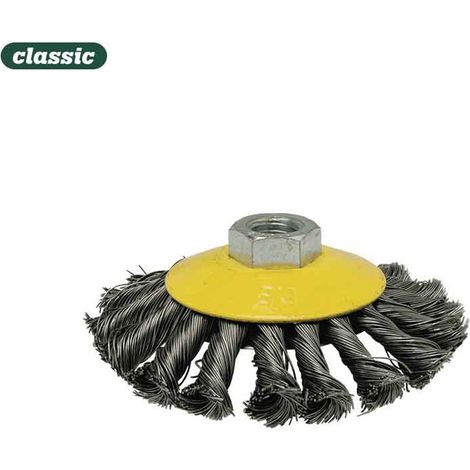 Brosse Couvette Acier Torsadé Mota Décapage Puissant Et Durable - Mota Herramientas (1/2)