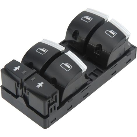Pulsante regolatore alzacristalli elettrico Jeffergarden, interruttore di controllo alzacristalli, ricambio per A6 S6 Q7 A3 S3 RS6 (1/5)
