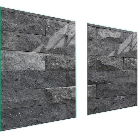 PIASTRA PROTETTIVA IN VETRO PER STUFA 85x52 MATTONE (1/5)