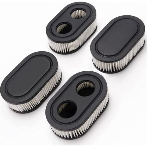 4 Stück Rasenmäher-Luftfilter Kompatibel mit Briggs & Stratton 798452 593260 Motor (1/5)