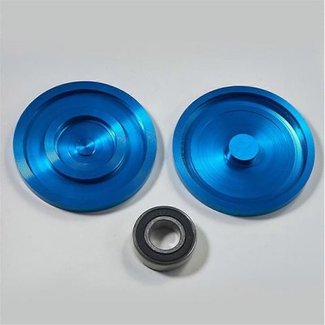 Planche Pivot - 80 x 23 mm - Aluminium Bleu - Antidérapant - Pour Danse Classique Patinage Artistique Entraînement - 1 Pièce (1/5)