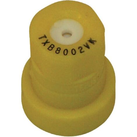 Tobera est谩ndar chorro c贸nico TXB 80掳 02 amarillo cer谩mica TeeJet TEEJET TXB8002VK