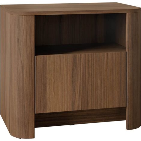Mesilla de noche Figal , Número de cajones: 0, Número de puertas: 0, 52x58x39cm, Aglomerado laminado