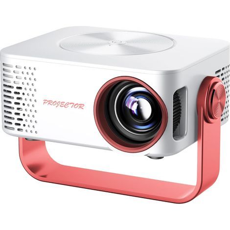 Mini-Smart-Projektor, Wi-Fi- und Bluetooth-kompatibel, Heimkino-Projektor mit 4K-Auflösung. (1/5)