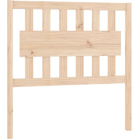 Testiera per dormire accessorio per camera da letto 95,5 x 4 x 100 cm in legno di pino massiccio TDL0205887