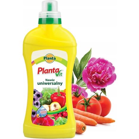 Fertilizzante liquido multicomponente universale Planta VIT 1000ml (1/4)