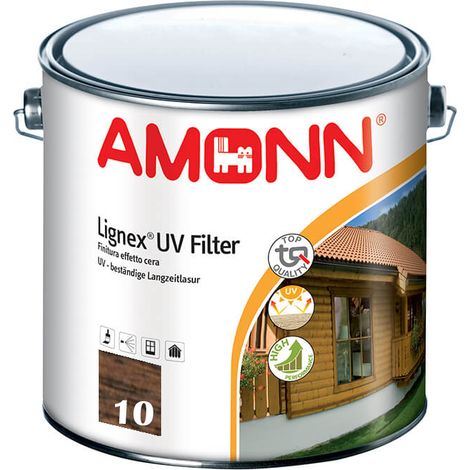Amonn lignex uv filter finitura effetto cera noce chiaro 10 lt 2.5