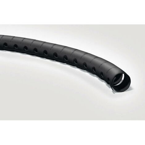 HellermannTyton 161-63101 HWPAV08-PA6V0-BK (25) Gaine pour câbles noir 25 m (1/3)