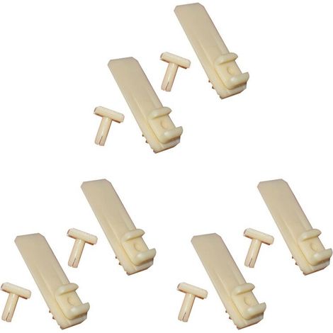 Adatto per 20443687 1498854 914516004 Guide di scorrimento per base sedile camion (confezione da 12)