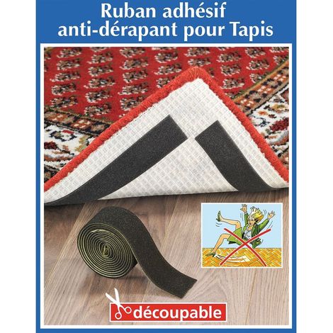 Ruban adhésif antidérapant pour tapis (1/4)