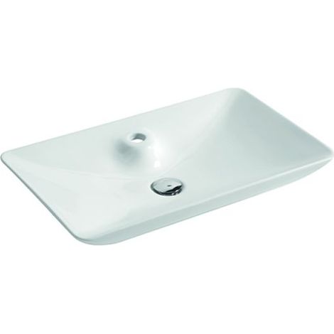 LAVABO D'APPOGGIO MOD. LA62 CM 64 X 40 Bianco