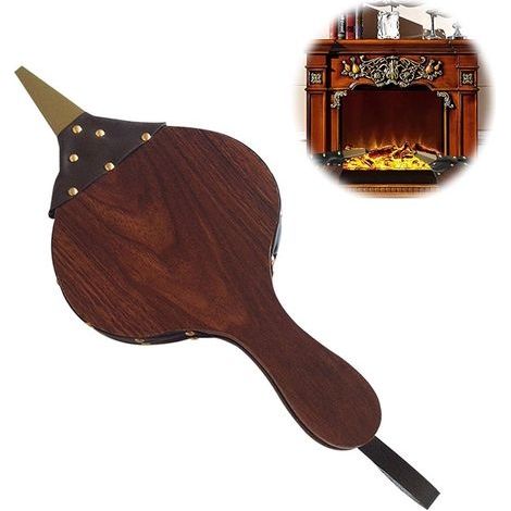 Soufflet de cheminée en bois pour cheminées et barbecues à charbon de camping en plein air (1/5)