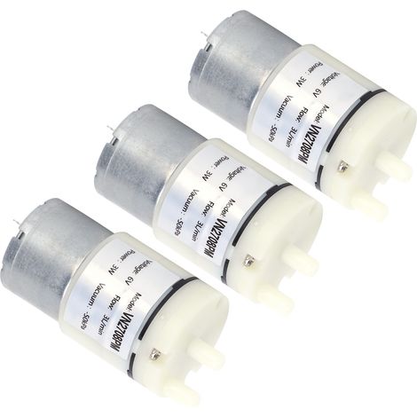 Mikromembranpumpe, Miniatur-Vakuummotor für Wasser und Luft in Aquarien, DC 6V (VN2708PM) (1/5)