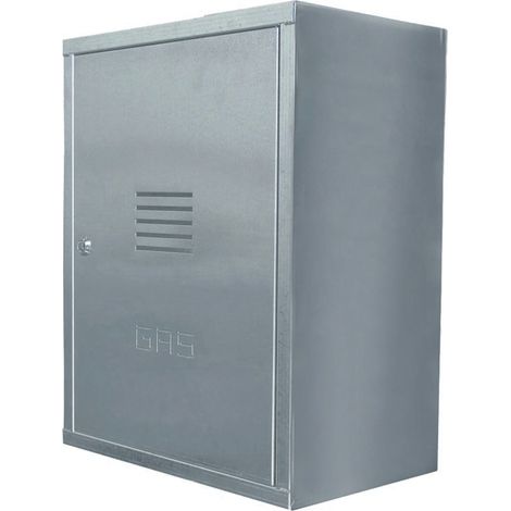 Coffret de compteur de gaz en acier inoxydable h50 l30 p24