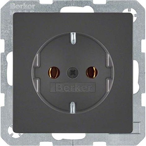 BERKER SCHUKO-COULEUR : ANTHRACITE/SA 41436086 Q.1 Q.3 PRISE 4011334379898,