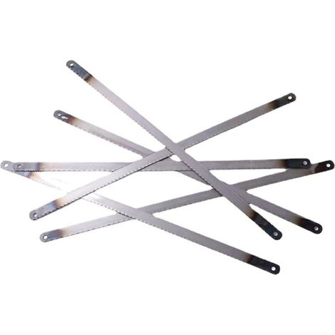 Saw Blade, Metal Saw Blade, Metal Saw Blade, For Woodworking, Carbon Steel, Metal Saw Stands, etc. 10 Pieces (1/4)