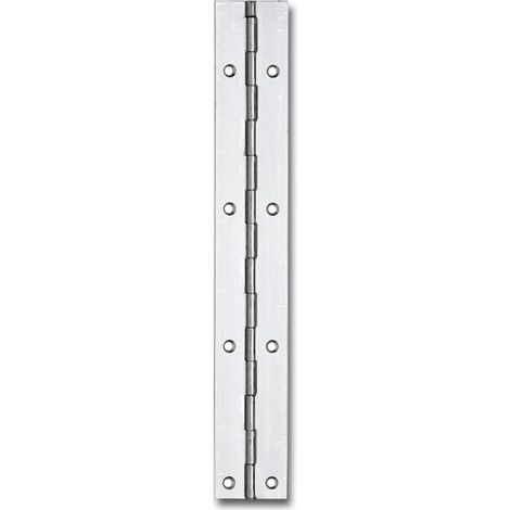 Charnière 32 x 900 mm Acier nickelé Lot de 1, 1, 105030297 (1/2)