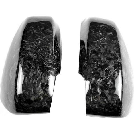 Coque de rétroviseur latéral en fibre de carbone pour voiture-- (1/5)