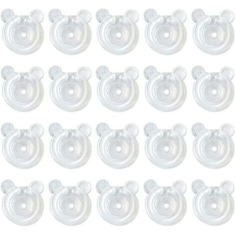 20 x Clips Housse de Couette, Couette Clips pour Garder la Couette en Place, Housse de Couette Housse de Couette Beignets Attaches de Couette (1/5)