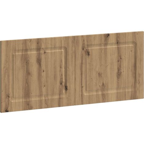 Wall-Mounted Headboard UTRECHT Artisan Oak Engineered Wood vidaXL (1/5)