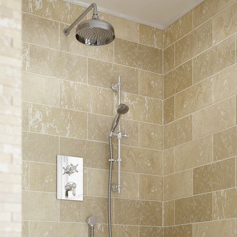 Bristan RENAISSANCE 2 SHWR PK Complete Renaissance 2 Recessed Dual Control Shower Pack (1/2)