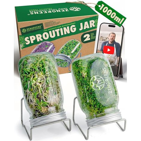 Sprouts Jars Metal Stand (1/5)