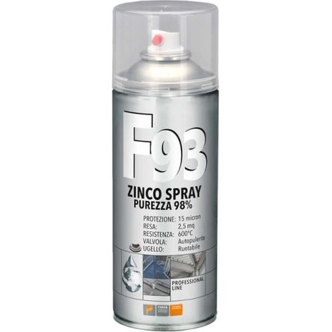 F93 ZINCO SPRAY ZINCANTE PROFESSIONALE 98% FAREN ml.400