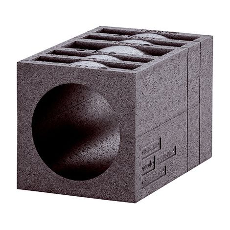 Maico Isolierter Mauerblock PP 45 MB, DN 180, 0058.0143 (1/3)
