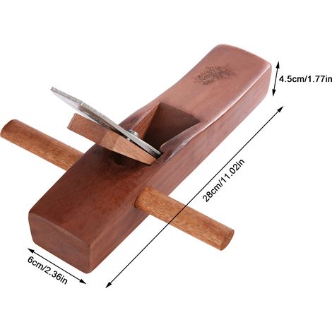 28 cm Handhobel für die Holzbearbeitung, professionelles Hobelwerkzeug für Schreiner und Tischler (1/5)