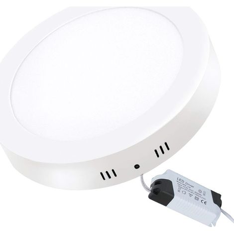 Plafoniera Led da Soffitto Rotonda 12W Luce Fredda Pannello Led Moderno (1/5)