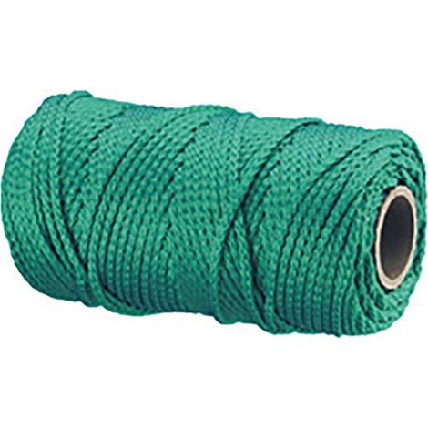 Treccia per veneziana in polipropilene Ø 3 mm. verde scuro 20 mt.