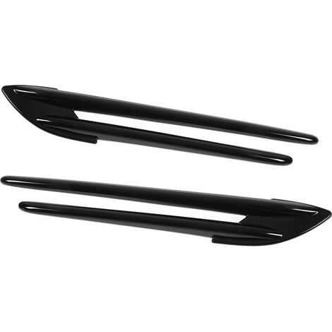2x Aileron latéral Prise d'air Garniture Décorative Remplacement Pour Subaru BRZ 2017-2020 Noir Piano (1/5)