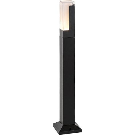 Lampione da giardino nero quadrato 60cm LED 7W IP54 Rabalux (1/5)