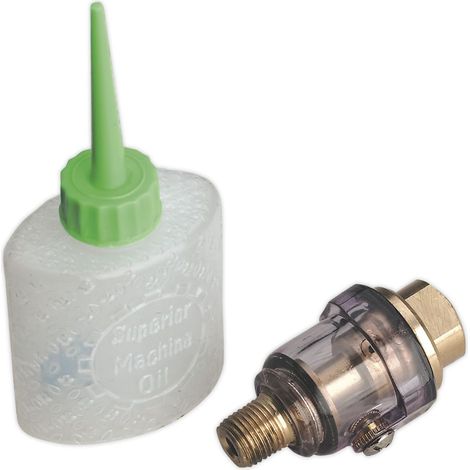 Sealey Mini In-Line Air Tool Oiler with Filler 1/4""BSP SA111 (1/2)