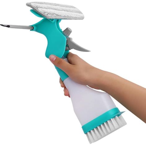 Nettoyeur vitres avec pulvérisateur, microfibre, pour carrelage (1/5)