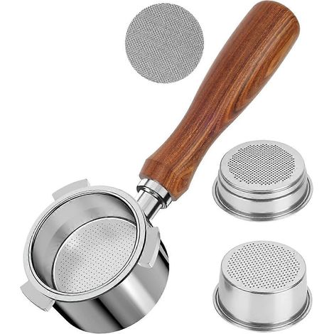 Porte-filtre à espresso sans fond, 51 mm, EC680, EC685, compatible avec EC680/EC685-AquaForge (1/5)