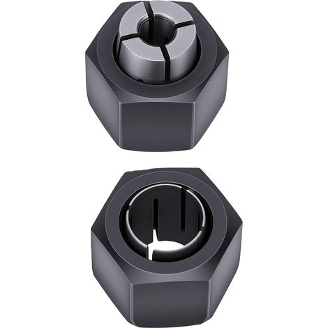 Replacement 1/4 and 1/2 Inch Router Collet Kit (1/5)