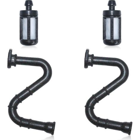 Kit de durite d'essence pour tronçonneuses Stihl MS261, MS271 et MS291, avec 2 filtres à essence, pièce rechange matériel jardinage 1141 358 7708 - (1/5)