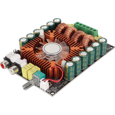 Amplificateur Audio Stéréo Numérique 2x160W, Module Ampli Puissance 2 Canaux, Mode BTL 1x220W pour Home Cinéma (1/5)
