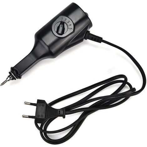 CCYKXA Gravurwerkzeug, Elektrischer Gravierstift-Werkzeugsatz auf Metall, Mini-Gravierstift, DIY, professionelle elektrische Oberflächengravurteile für Brandmalerei, Löten, Heimwerken, Holz, Leder