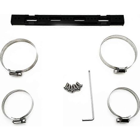 Support de rail fixe pour batterie au lithium de vélo électrique, compatible avec le support Sea Dragon Parrot Kettle. (1/5)