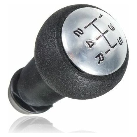 POMELLO LEVA CAMBIO MANUALE Cromato PR PEUGEOT 106 206 306 406 107 207 307 407 (1/4)