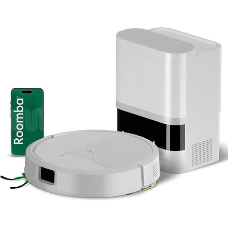 IROBOT ASPIRADOR ROBOT ROOMBA BASE AUTOEMPTY 115 BRANCO