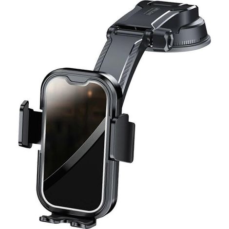 Support universel pour téléphone de voiture avec ventouse, support mains libres stable et anti-chute, fixation robuste et facile à installer pour la navigation (1/5)
