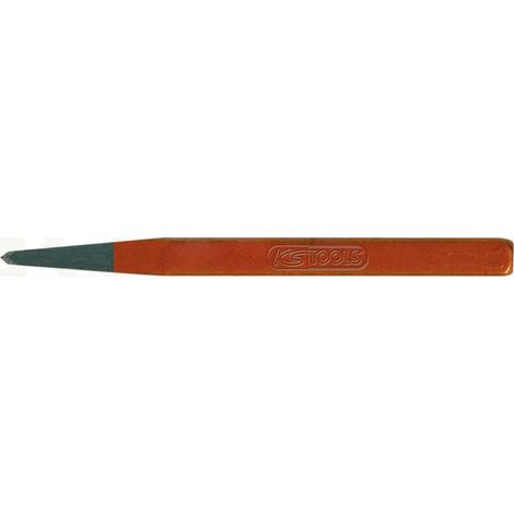 Burins pointus de carreleur, 4 pans, 8x250mm (1/2)