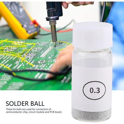 Stencil universel pour soudure PCB BGA billes 0.3mm, kit de rebillage thermique, boules de soudure précises, réparation carte électronique (1/5)